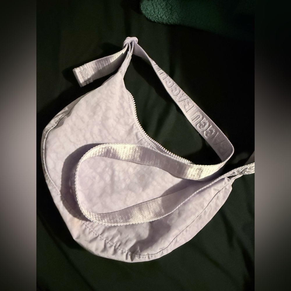 BAGGU Light Purple Shoulder Bag